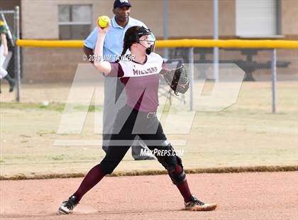 Thumbnail 1 in Mineral Wells vs Millsap (Jacksboro Softball Tournament) photogallery.