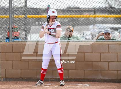 Thumbnail 2 in Mineral Wells vs Millsap (Jacksboro Softball Tournament) photogallery.