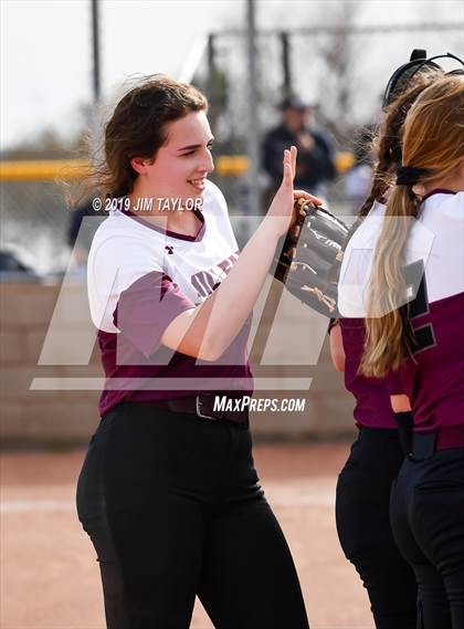 Thumbnail 3 in Mineral Wells vs Millsap (Jacksboro Softball Tournament) photogallery.