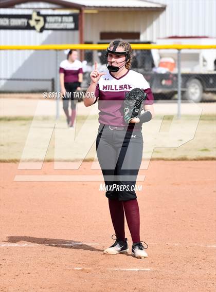Thumbnail 3 in Mineral Wells vs Millsap (Jacksboro Softball Tournament) photogallery.
