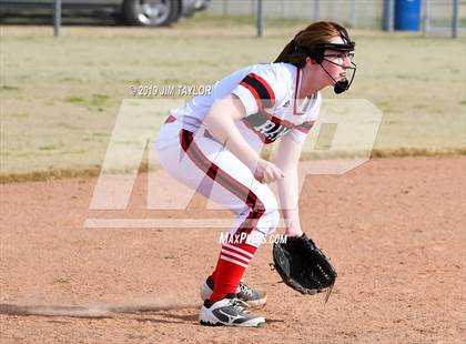 Thumbnail 1 in Mineral Wells vs Millsap (Jacksboro Softball Tournament) photogallery.