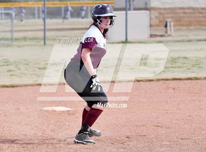 Thumbnail 2 in Mineral Wells vs Millsap (Jacksboro Softball Tournament) photogallery.
