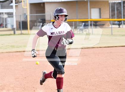 Thumbnail 3 in Mineral Wells vs Millsap (Jacksboro Softball Tournament) photogallery.