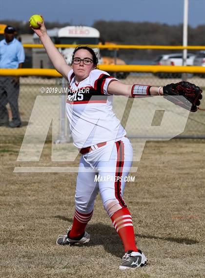 Thumbnail 1 in Mineral Wells vs Millsap (Jacksboro Softball Tournament) photogallery.
