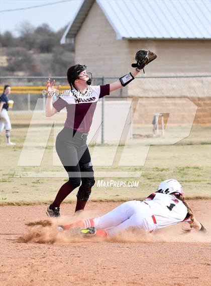 Thumbnail 1 in Mineral Wells vs Millsap (Jacksboro Softball Tournament) photogallery.