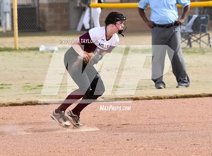 Thumbnail 2 in Mineral Wells vs Millsap (Jacksboro Softball Tournament) photogallery.
