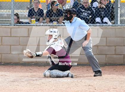Thumbnail 3 in Mineral Wells vs Millsap (Jacksboro Softball Tournament) photogallery.