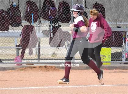 Thumbnail 3 in Mineral Wells vs Millsap (Jacksboro Softball Tournament) photogallery.