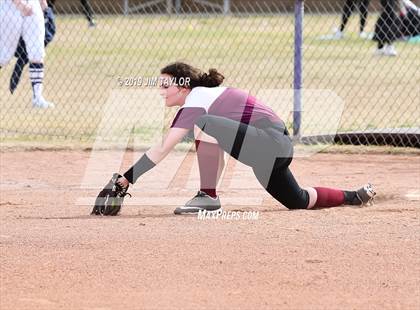 Thumbnail 1 in Mineral Wells vs Millsap (Jacksboro Softball Tournament) photogallery.