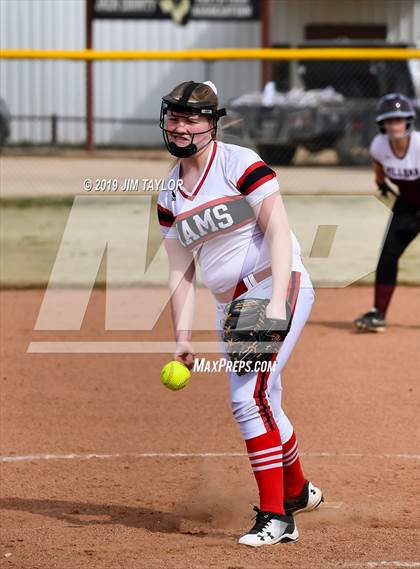 Thumbnail 2 in Mineral Wells vs Millsap (Jacksboro Softball Tournament) photogallery.