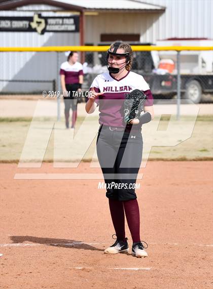 Thumbnail 1 in Mineral Wells vs Millsap (Jacksboro Softball Tournament) photogallery.