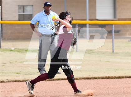 Thumbnail 2 in Mineral Wells vs Millsap (Jacksboro Softball Tournament) photogallery.