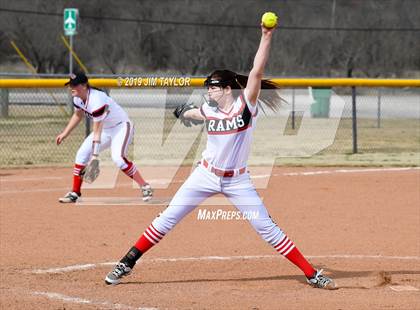 Thumbnail 2 in Mineral Wells vs Millsap (Jacksboro Softball Tournament) photogallery.