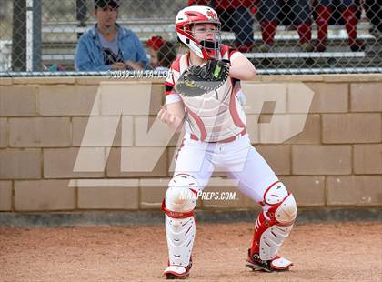 Thumbnail 3 in Mineral Wells vs Millsap (Jacksboro Softball Tournament) photogallery.