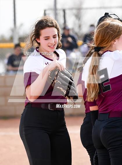 Thumbnail 1 in Mineral Wells vs Millsap (Jacksboro Softball Tournament) photogallery.