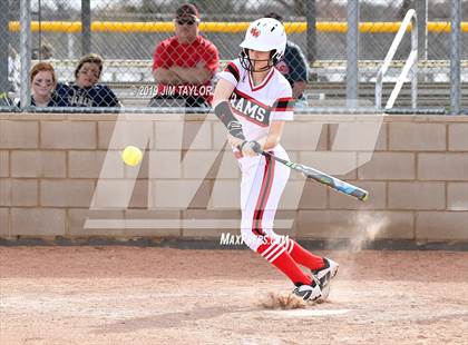 Thumbnail 3 in Mineral Wells vs Millsap (Jacksboro Softball Tournament) photogallery.