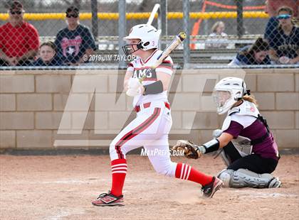 Thumbnail 2 in Mineral Wells vs Millsap (Jacksboro Softball Tournament) photogallery.