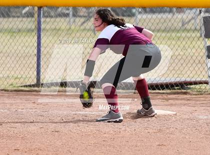Thumbnail 2 in Mineral Wells vs Millsap (Jacksboro Softball Tournament) photogallery.