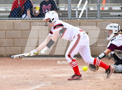 Thumbnail 1 in Mineral Wells vs Millsap (Jacksboro Softball Tournament) photogallery.