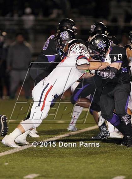 Thumbnail 1 in Tesoro vs. Rancho Cucamonga (CIF SS Playoff) photogallery.