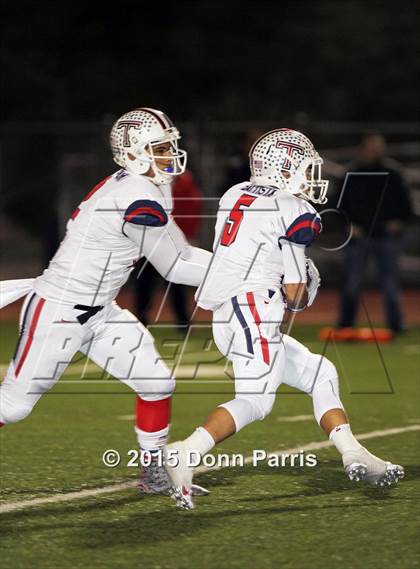Thumbnail 1 in Tesoro vs. Rancho Cucamonga (CIF SS Playoff) photogallery.