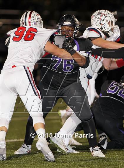 Thumbnail 2 in Tesoro vs. Rancho Cucamonga (CIF SS Playoff) photogallery.