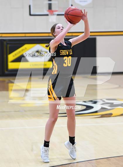 Thumbnail 2 in Arizona Lutheran Academy vs. Show Low (Coyotes Basketball Invitational - Final) photogallery.