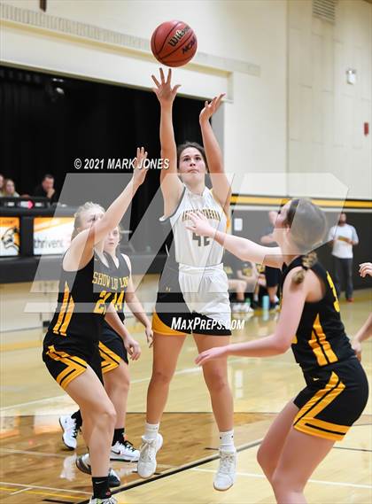 Thumbnail 3 in Arizona Lutheran Academy vs. Show Low (Coyotes Basketball Invitational - Final) photogallery.