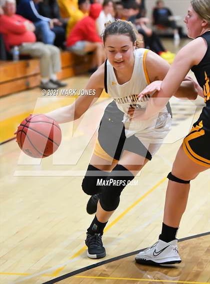 Thumbnail 3 in Arizona Lutheran Academy vs. Show Low (Coyotes Basketball Invitational - Final) photogallery.