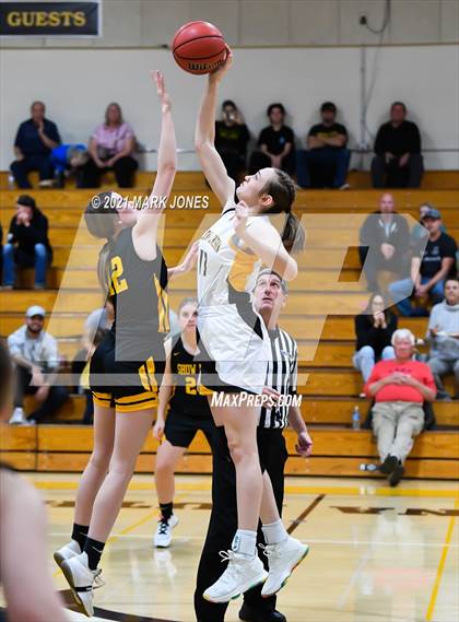 Thumbnail 1 in Arizona Lutheran Academy vs. Show Low (Coyotes Basketball Invitational - Final) photogallery.
