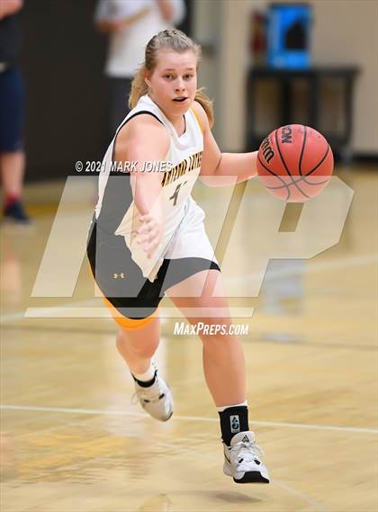 Thumbnail 1 in Arizona Lutheran Academy vs. Show Low (Coyotes Basketball Invitational - Final) photogallery.