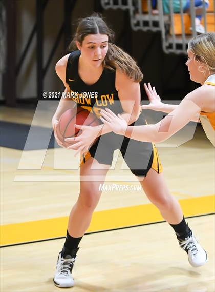 Thumbnail 1 in Arizona Lutheran Academy vs. Show Low (Coyotes Basketball Invitational - Final) photogallery.