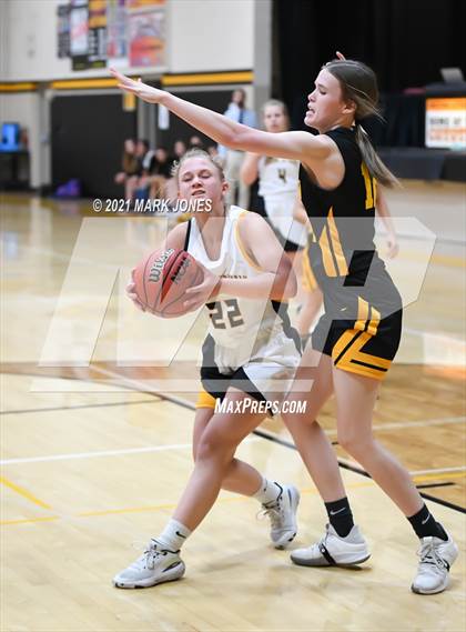 Thumbnail 1 in Arizona Lutheran Academy vs. Show Low (Coyotes Basketball Invitational - Final) photogallery.