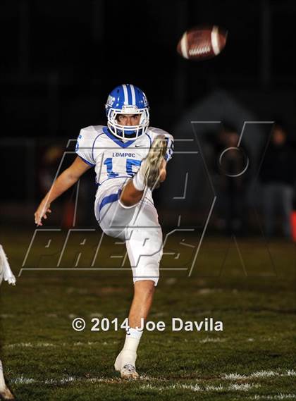 Thumbnail 1 in Lompoc @ Arroyo Grande (CIF SS Playoff Second Round) photogallery.