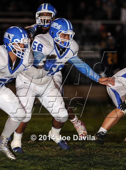 Thumbnail 3 in Lompoc @ Arroyo Grande (CIF SS Playoff Second Round) photogallery.