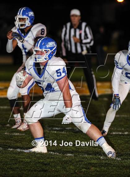 Thumbnail 2 in Lompoc @ Arroyo Grande (CIF SS Playoff Second Round) photogallery.
