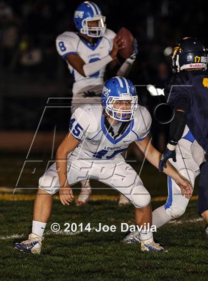 Thumbnail 2 in Lompoc @ Arroyo Grande (CIF SS Playoff Second Round) photogallery.