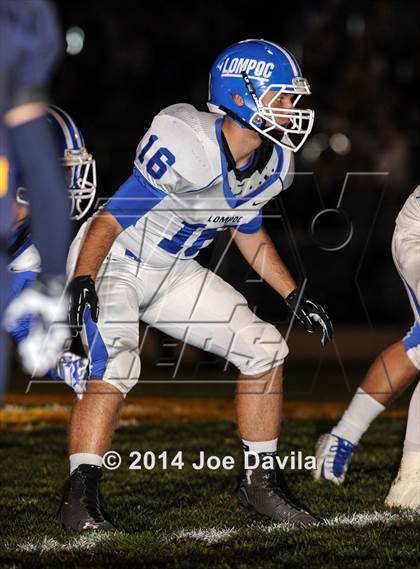 Thumbnail 1 in Lompoc @ Arroyo Grande (CIF SS Playoff Second Round) photogallery.