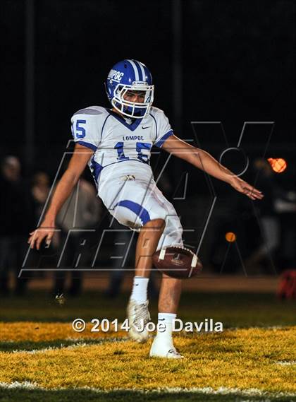 Thumbnail 2 in Lompoc @ Arroyo Grande (CIF SS Playoff Second Round) photogallery.