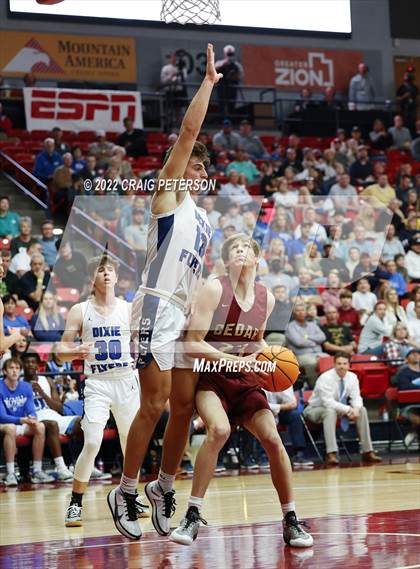 Thumbnail 1 in Dixie vs. Cedar (UHSAA 4A Quarterfinal Playoff) photogallery.