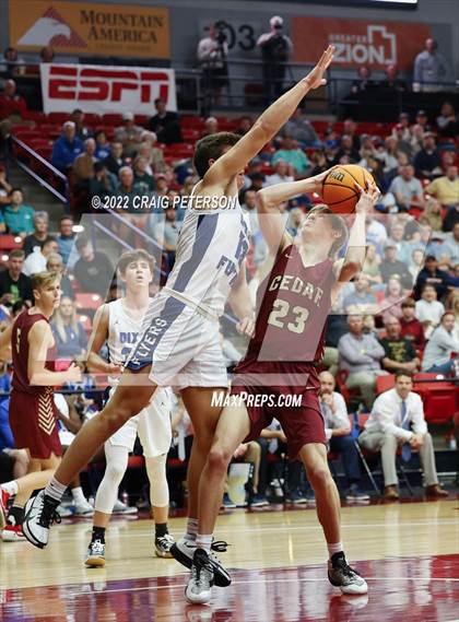 Thumbnail 2 in Dixie vs. Cedar (UHSAA 4A Quarterfinal Playoff) photogallery.