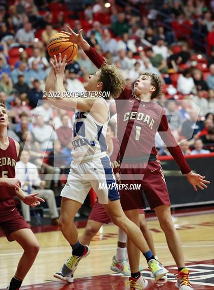 Thumbnail 1 in Dixie vs. Cedar (UHSAA 4A Quarterfinal Playoff) photogallery.