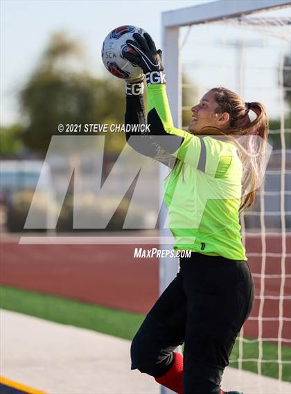 Thumbnail 1 in Arizona College Prep vs. Scottsdale Christian Academy (AIA 3A Semifinal) photogallery.