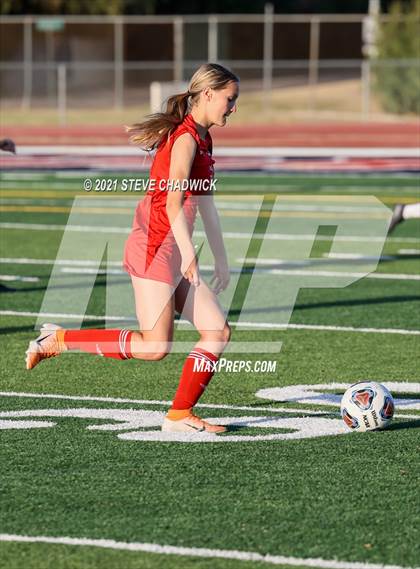 Thumbnail 2 in Arizona College Prep vs. Scottsdale Christian Academy (AIA 3A Semifinal) photogallery.