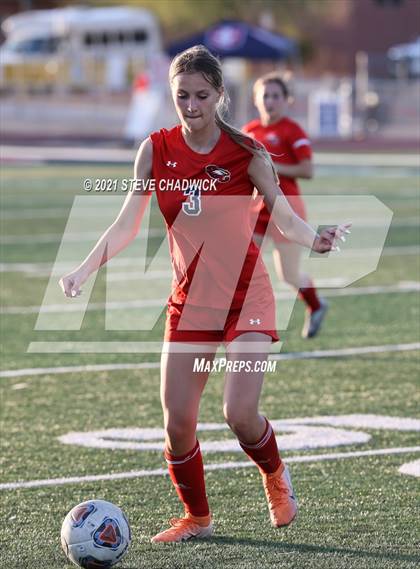 Thumbnail 2 in Arizona College Prep vs. Scottsdale Christian Academy (AIA 3A Semifinal) photogallery.