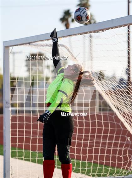 Thumbnail 1 in Arizona College Prep vs. Scottsdale Christian Academy (AIA 3A Semifinal) photogallery.