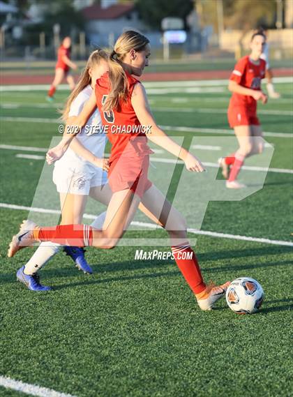 Thumbnail 3 in Arizona College Prep vs. Scottsdale Christian Academy (AIA 3A Semifinal) photogallery.