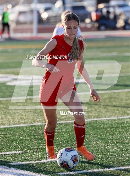 Thumbnail 3 in Arizona College Prep vs. Scottsdale Christian Academy (AIA 3A Semifinal) photogallery.