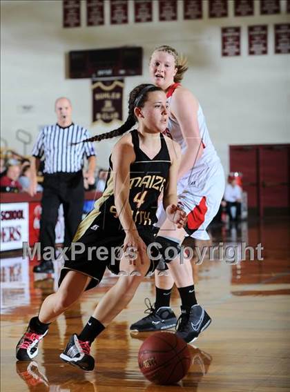 Thumbnail 3 in Maize South vs. Hesston (KSHSAA 4A Substate Semi-Finals) photogallery.