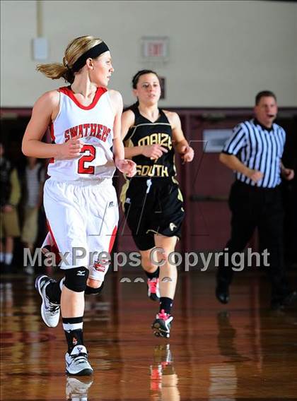 Thumbnail 3 in Maize South vs. Hesston (KSHSAA 4A Substate Semi-Finals) photogallery.
